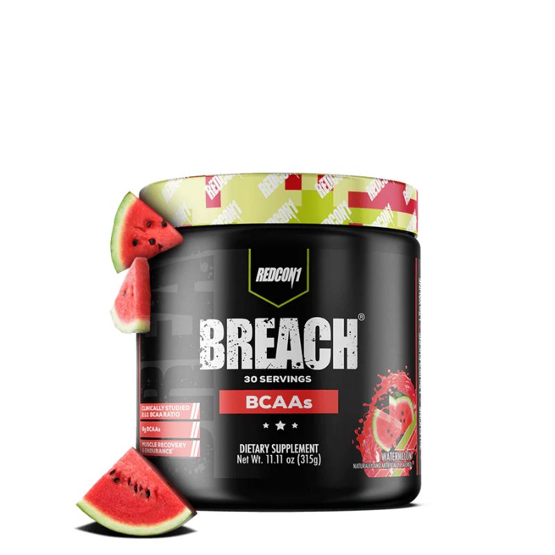 Redcon1 Breach, BCAA's, 345g Dose Watermelon