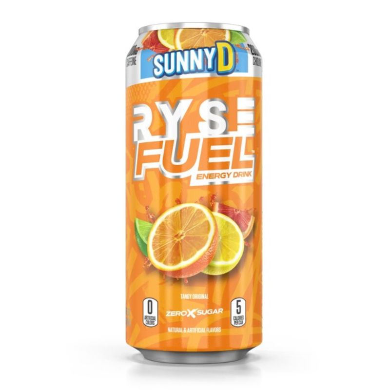 RYSE Fuel Energy Drink, 473ml SunnyD Tangy Original