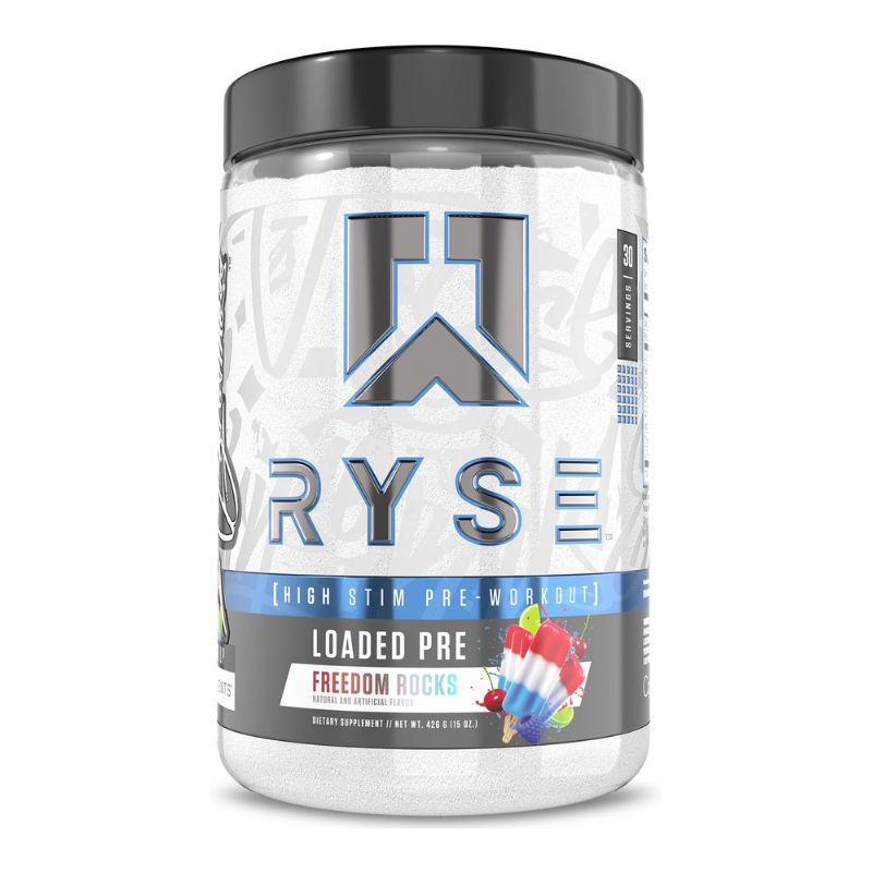 RYSE Loaded Pre-Workout Freedom Rocks