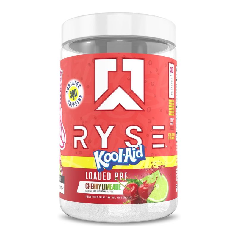 RYSE Loaded Pre-Workout Kool Aid Cherry Limeade