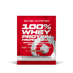 Scitec Nutrition 100% Whey Protein Professional Probe, 30g Beutel Chocolate – Bild 2