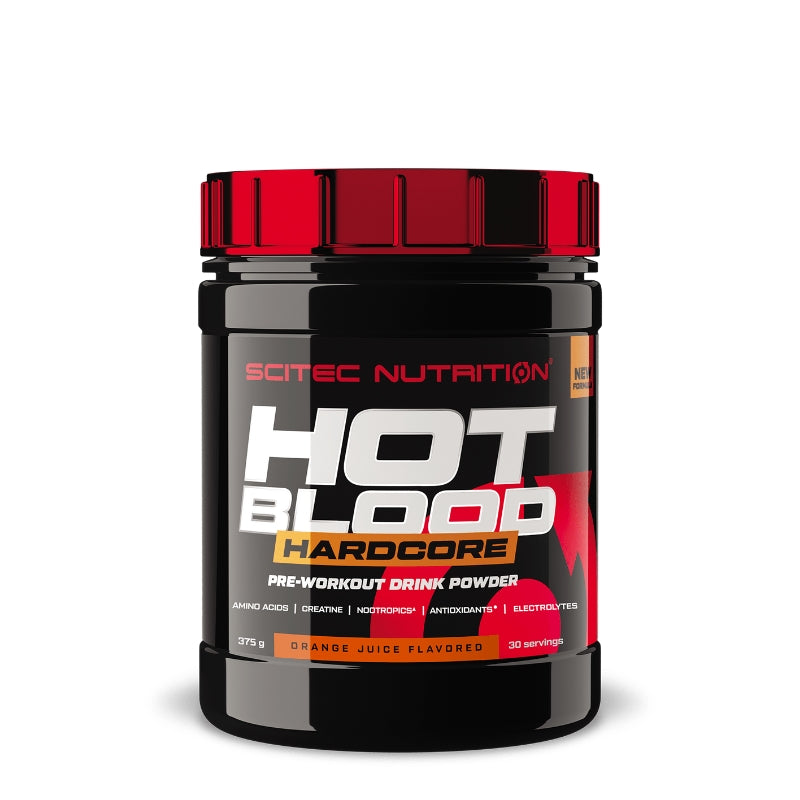 Scitec Nutrition Hot Blood Hardcore 375g Red Fruit