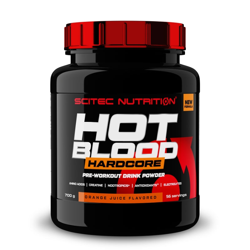 Scitec Nutrition Hot Blood Hardcore 700g Orange Juice