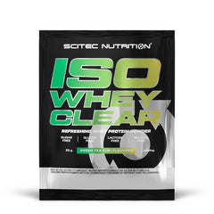 Scitec Nutrition Iso Whey Clear Probe, 25g Beutel Grüner Tee-Kiwi – Bild 5