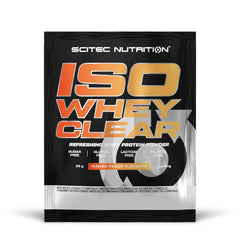 Scitec Nutrition Iso Whey Clear Probe, 25g Beutel Pfirsich-Mango – Bild 4