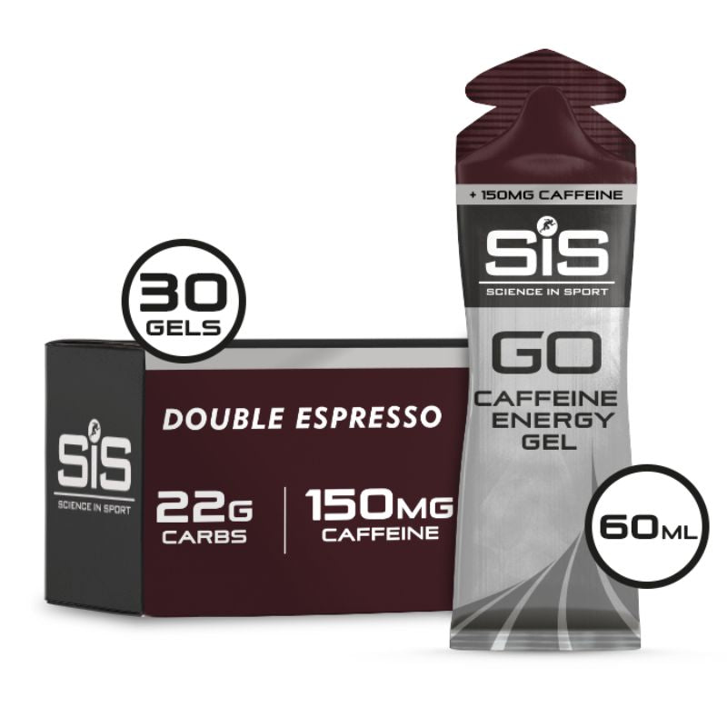 SIS GO Energy + Caffeine Gel 60ml 1x60ml Double Espresso