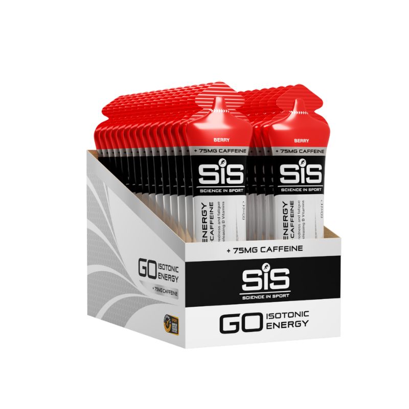 SIS GO Energy + Caffeine Gel 60ml 30x60ml Berry
