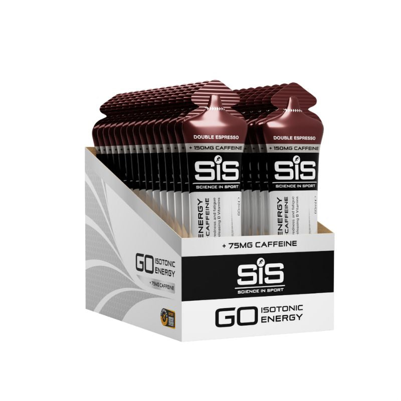 SIS GO Energy + Caffeine Gel 60ml 6x60ml Cola