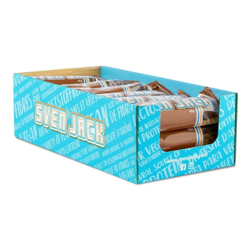 Sven Jack Haferflockenriegel 12x125g BOX Double Chocolate