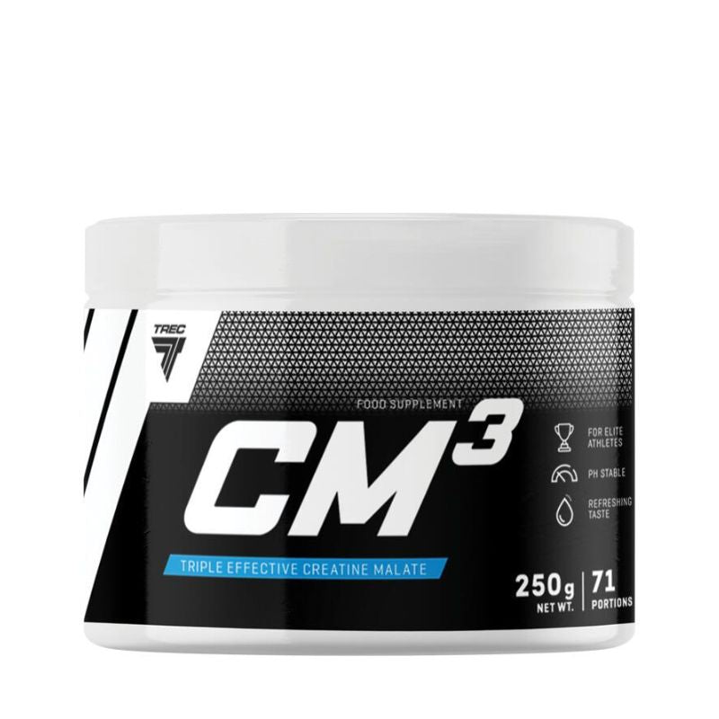 Trec Nutrition CM3 Tri-Creatine Malate Pulver 250g Orange
