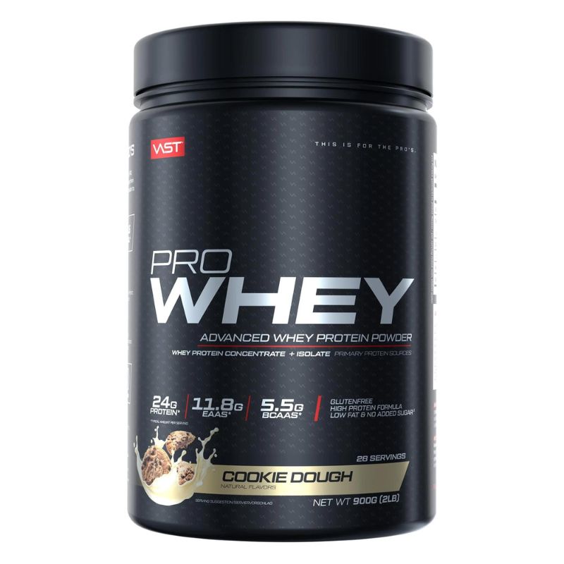 VAST Sports Pro Whey All-In-One Premium Whey Protein Cookie Dough