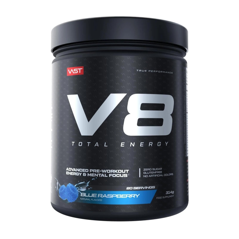VAST Sports V8 Total Energy - Blue Raspberry