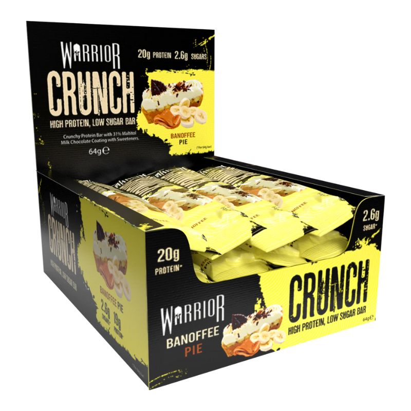 Warrior Protein Crunch Bar (64g) 64g Riegel Banoffee Pie