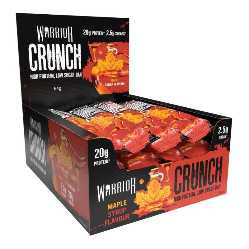 Warrior Protein Crunch Bar (64g) 64g Riegel Canadian Maple Syrup