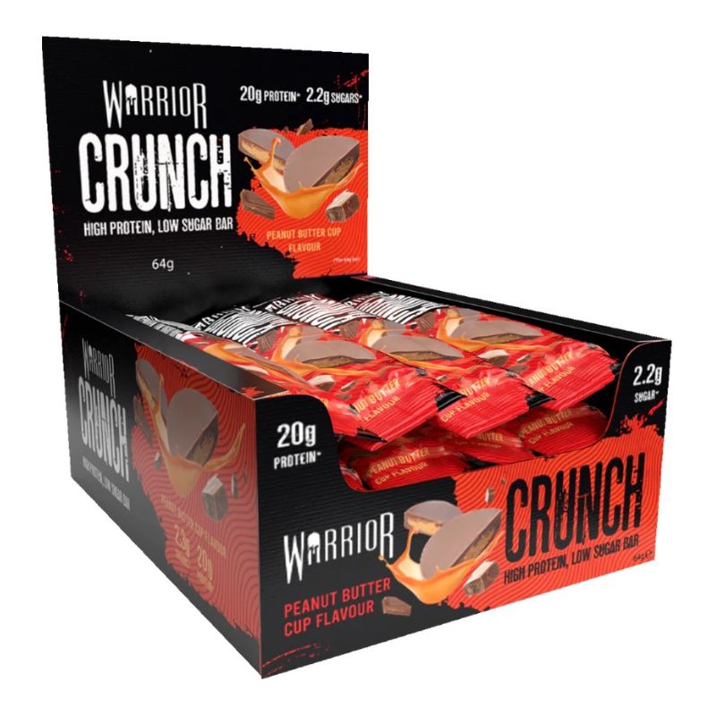 Warrior Protein Crunch Bar (64g) 64g Riegel Peanut Butter Cup