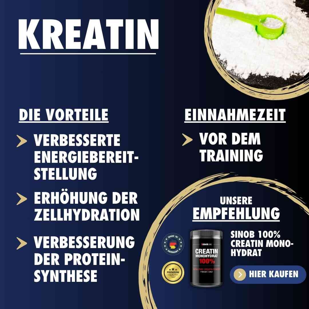 Creatin als Supplement für Anfänger