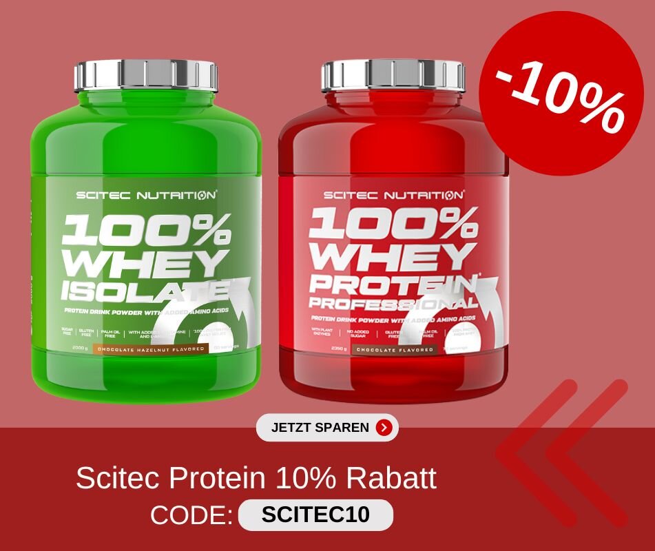 Scitec Whey Protein Sale bei Sportster Fitness Shop