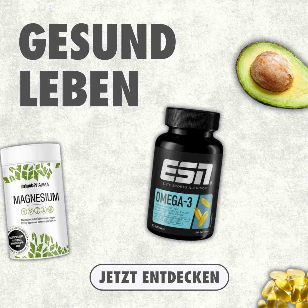 Supplements für die Unterstützung der Gesundheit