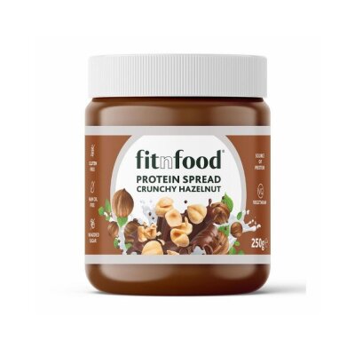 Fitn Food - Protein Spread 250gr Crunchy Hazelnut (MHD 08/24)