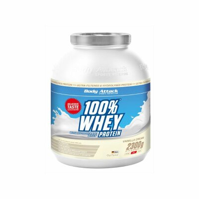 Body Attack 100% Whey Protein 2300g Vanilla