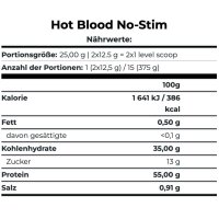 Scitec Nutrition Hot Blood No-Stim Pre-Workout (375 g)