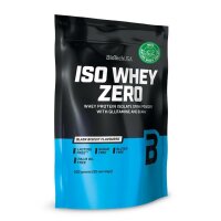 BiotechUSA Iso Whey Zero 500g Beutel Black Biscuit