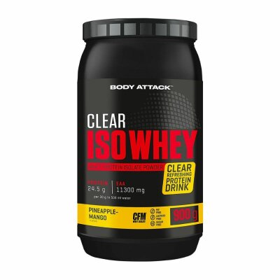 Body Attack Clear Iso Whey Pineapple-Mango