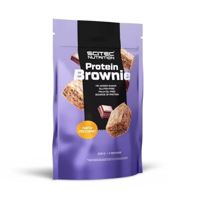 Scitec Nutrition Protein Brownie Backmischung, 600g Beutel