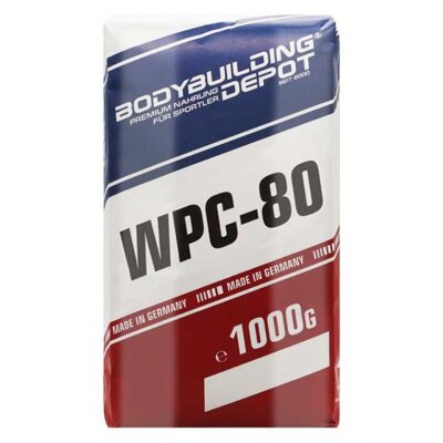 Bodybuilding Depot WPC-80 Whey Konzentrat Vanille