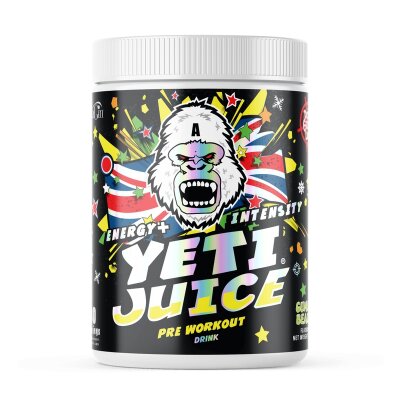 Gorillalpha Yeti Juice Pre-Workout Booster Gummy Bears