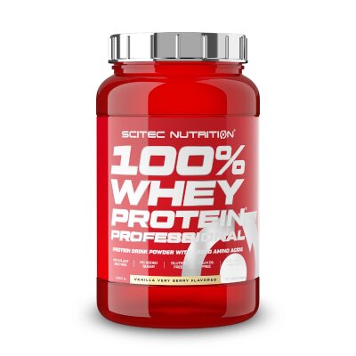 Scitec Nutrition 100% Whey Protein Professional 920g Vanilla Very Berry