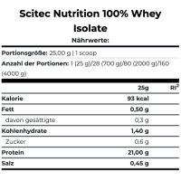 Scitec Nutrition 100% Whey Isolate 700g Vanilla Very Berry