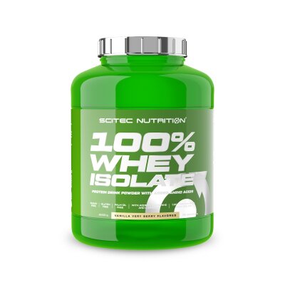 Scitec Nutrition 100% Whey Isolate 2000g Vanilla Very Berry