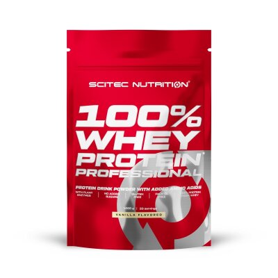 Scitec Nutrition 100% Whey Protein Professional 1000g Weisse Schokolade