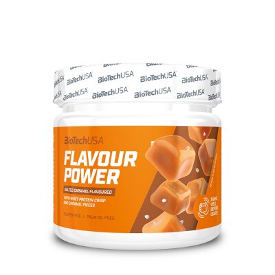 BiotechUSA Flavour Power Aromapulver Salted Caramel (MHD 04/2024)