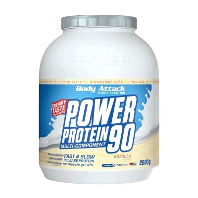 Body Attack Power Protein 90 Vanilla Cream-2Kg