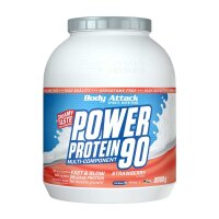 Body Attack Power Protein 90 Strawberry Cream-2Kg