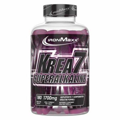 IronMaxx Krea7 Superalkaline 180 Tabletten