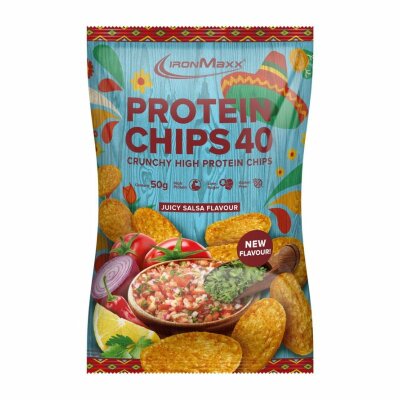 IronMaxx High Protein Chips Juicy Salsa