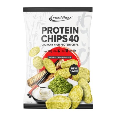 IronMaxx High Protein Chips Wasabi & Cream