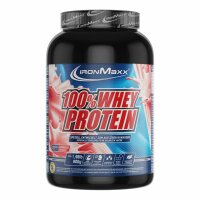 IronMaxx 100% Whey Protein Dose 900g Erdbeere