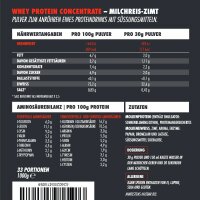 Big Zone Battle Whey 1000g  Milchreis Zimt