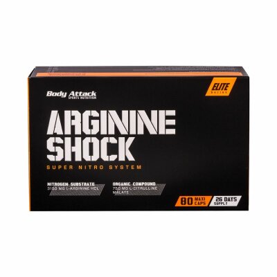 Body Attack Arginine Shock 80 Caps