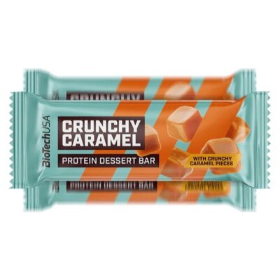 BiotechUSA Protein Dessert Bar Crunchy Caramel