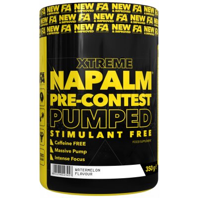 FA Xtreme Napalm Pre Contest Pumped Stimulant Free Mango-Lemon