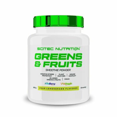 Scitec Nutrition Vita Greens + Fruits Birne-Lemon Grass