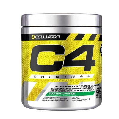 Cellucor C4 Pre-Workout Booster 60 Portionen Sour Batch Bros (MHD 11/24)