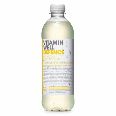 VITAMIN WELL DEFENCE Zitrone-/Holunderblüten 500ml