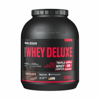 Body Attack Extreme Whey Deluxe 2300g Chocolate Cream