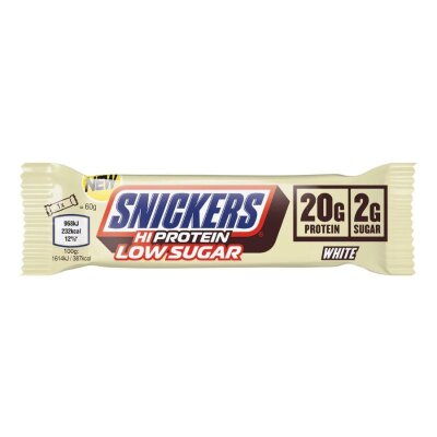 Snickers High Protein Low Sugar Protein Bar 57g Riegel White Chocolate